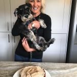 peanut butter dog birthday cake